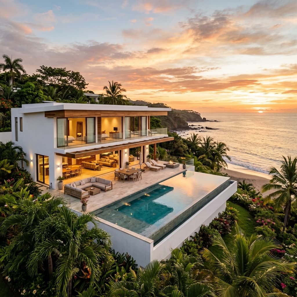 Villa de lujo frente al mar en El Salvador